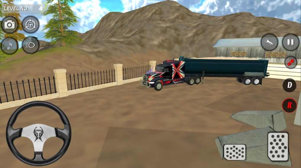 城市卡车货运3D中文版官方下载（City Truck Cargo Game 3D）图2: